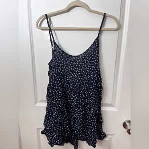 brandy melville blue jada dress The Lily Dress in Provencal Blue Floral 18 / Provencal Blue Floral main image 0